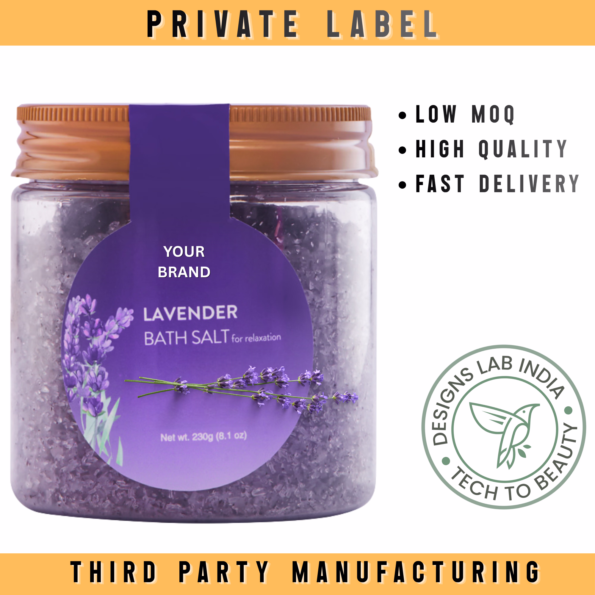 Lavender Bath Salt